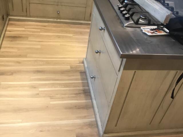 Amtico Spacia Eden Oak Fitting In Lambeth