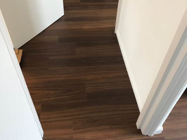 Amtico Spacia Exotic Walnut Installation Notting Hill