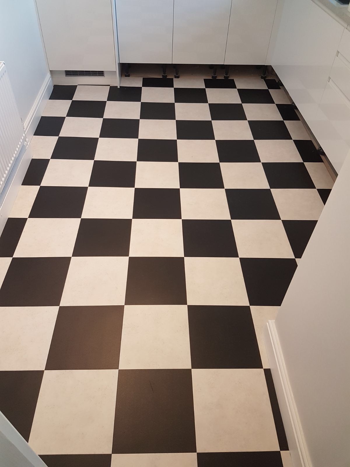 Amtico Spacia Limestone & Ceramic Cool Installation In Docklands-0