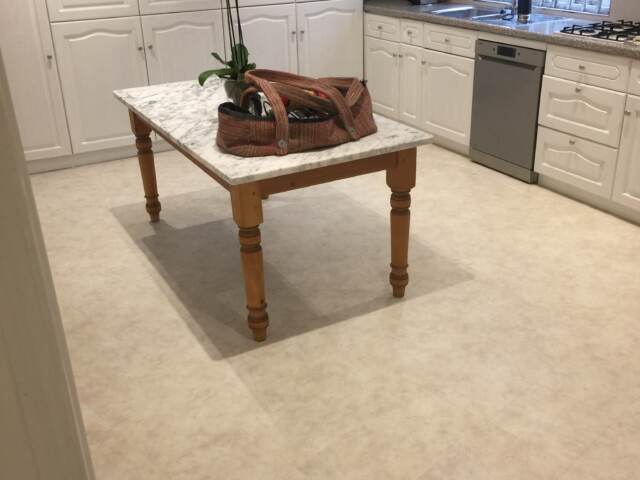 Amtico Spacia Limestone Cool Installation In Chiswick