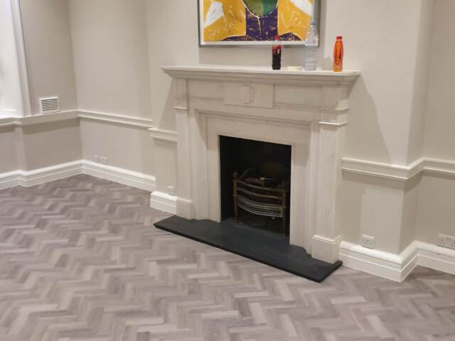 Amtico Spacia Nordic Oak Installation In Earls Court