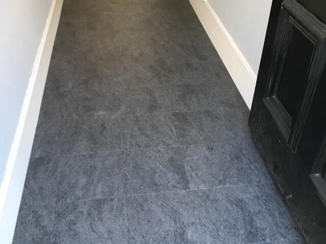 Amtico Signature Stria Volcanic Installation In Earls Court