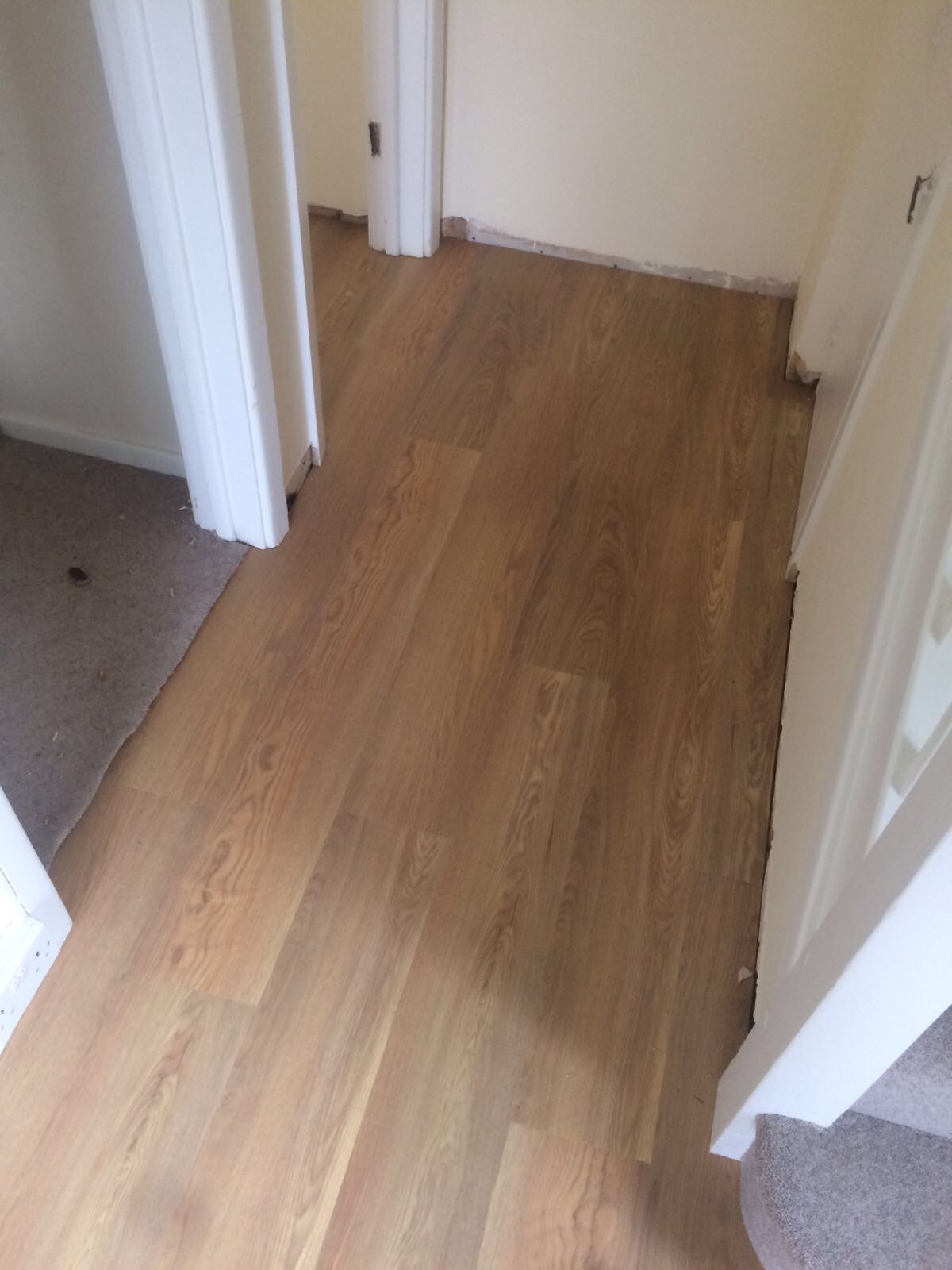 Amtico Spacia Pale Ash fitting in Lambeth-0