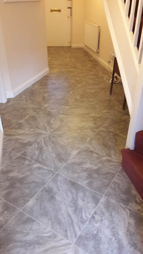 Amtico Spacia Pale Grey Slate fitting Putney-1