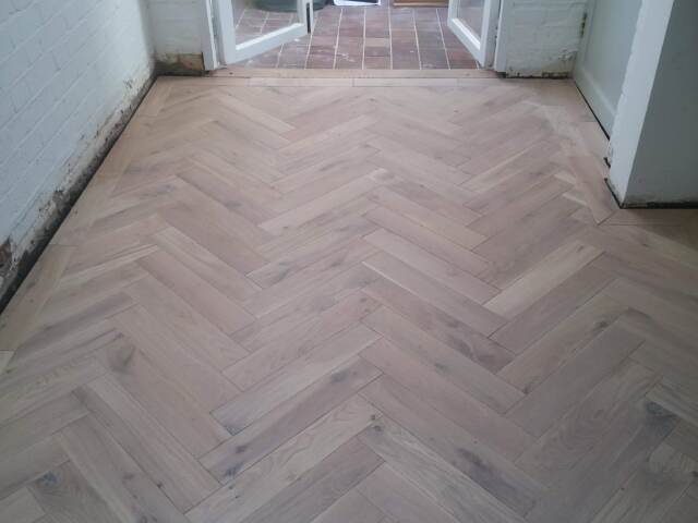 Atkinson Kirby White Oak Shrewsbury Wood Flooring Installation in Islington