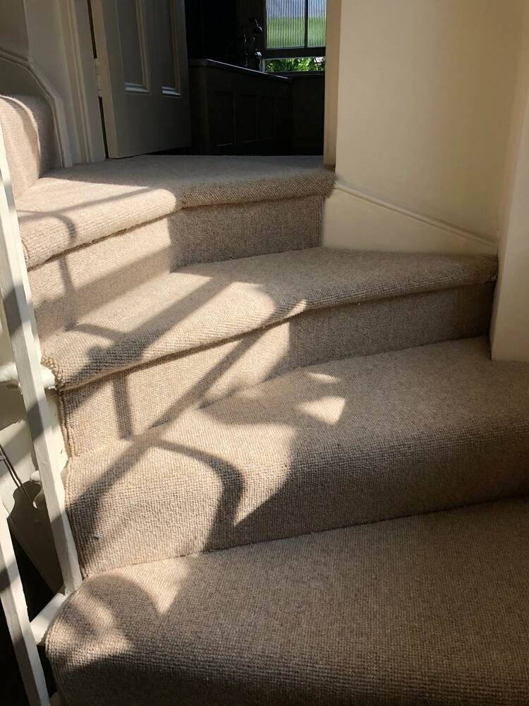 Brockway Carpets Rare Breeds Hemp carpet installation Chiswick-2