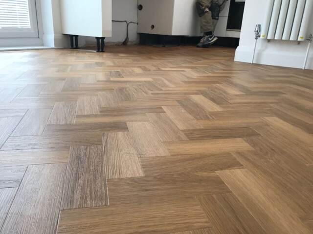 Amtico Spacia Royal Oak Fitting In Paddington