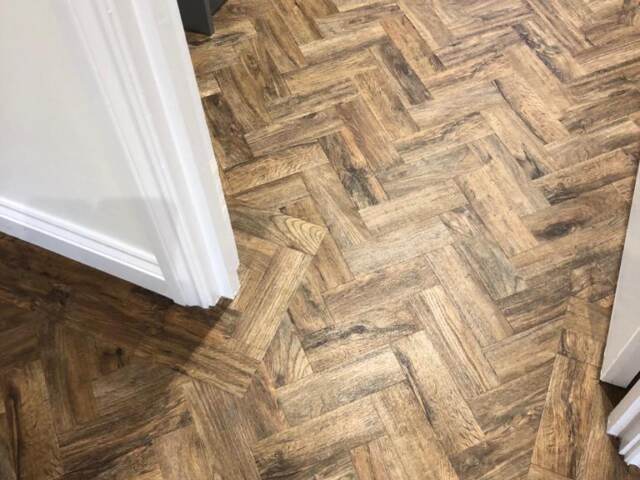 Amtico Spacia Royal Oak Instalment In Battersea