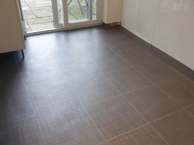 Amtico Spacia Satin Weave Installation In Shepherds Bush