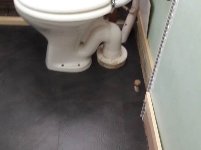 Amtico Spacia Wave Slate Black Installation In Pimlico