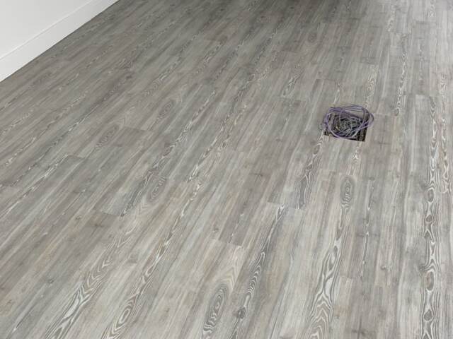 Amtico Spacia Worn Ash Fitting In Richmond