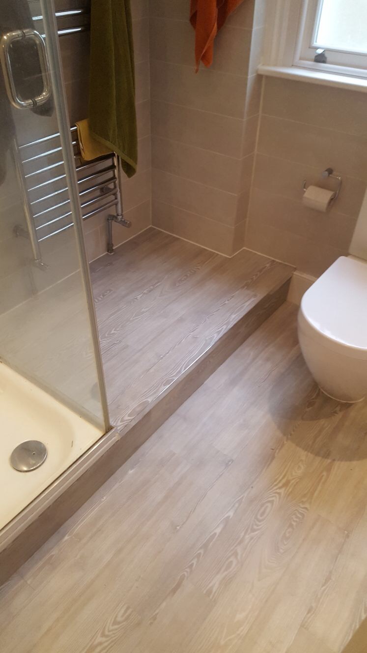 Amtico Spacia Worn Ash Installation In Kings Cross-0