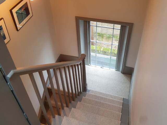 Fibre Carpets Flatweave Classics Panama Latte Installation In Mayfair