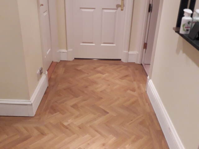 Amtico Spacia Traditional Oak Fitting In Southwark