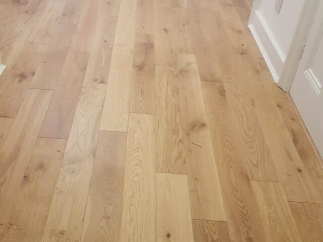 Furlong Next Step 125 Rustic Lacquered Wood Flooring Installation In Acton