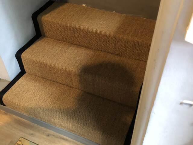 Kersaint Cobb Sisal Mini Boucle Tobacco In Canary Wharf