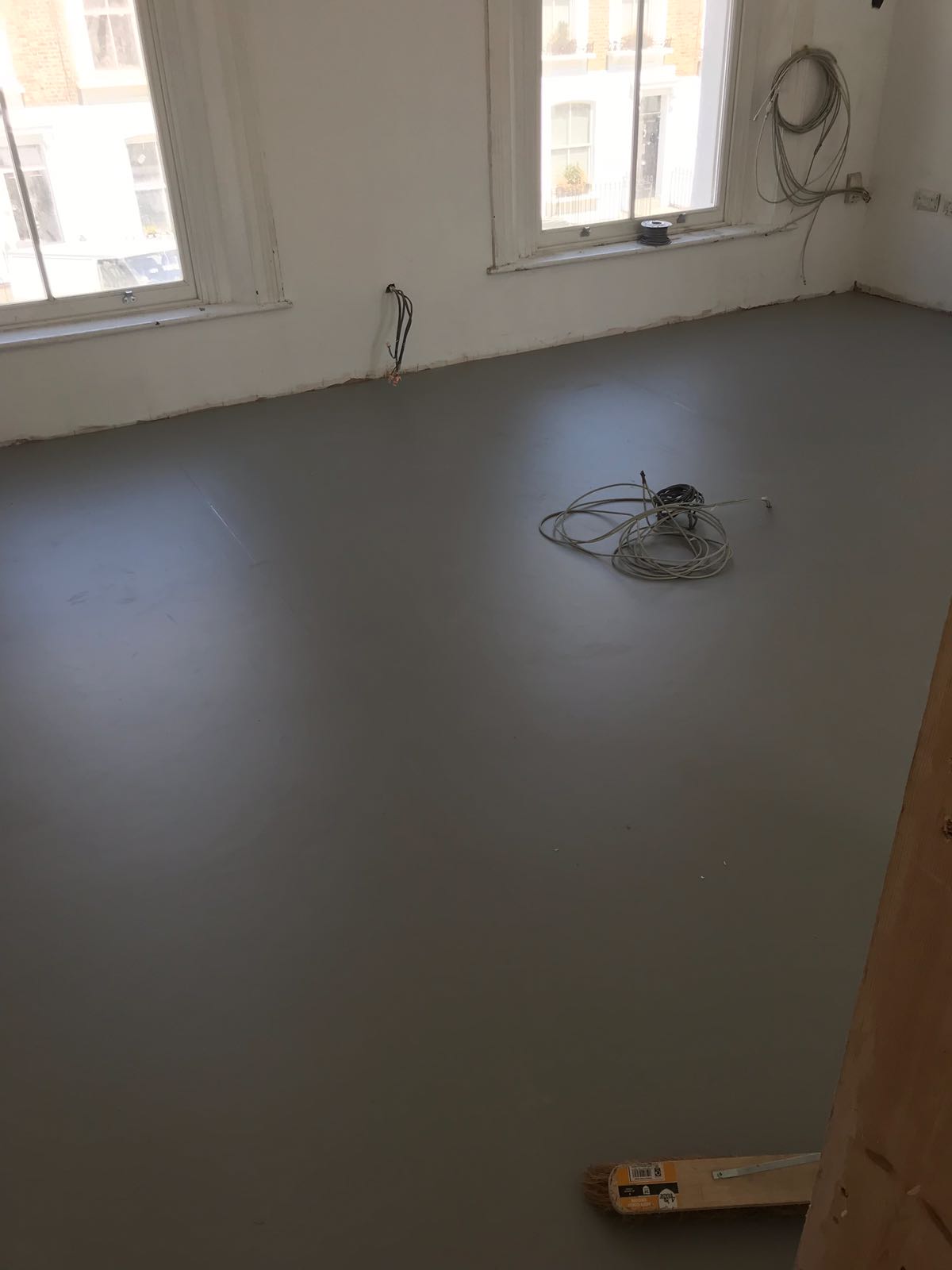 Marmoleum Zinnia Installation In Camden-0