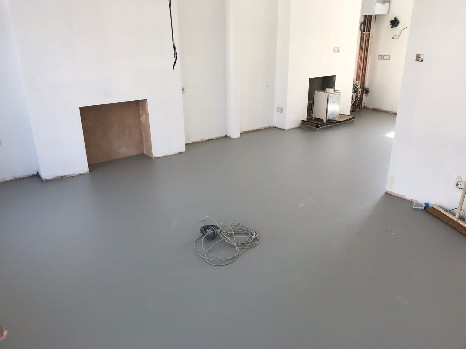 Marmoleum Zinnia Installation In Camden-1