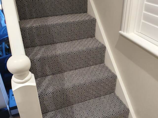 Rols Wool Carpets Diamond Ocean Installation In Westminster