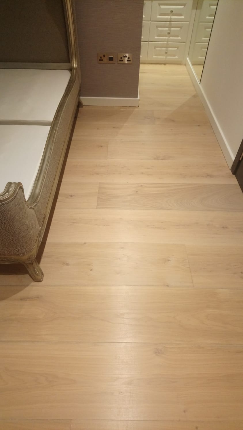 Rovers Twinplank Oak Rustic Wood Installation In Richmond-2