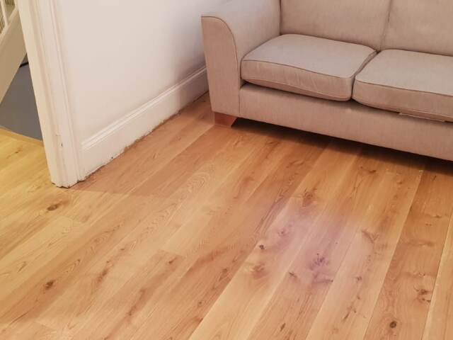 Staki Oak BP Lacquered Wood Flooring In Islington