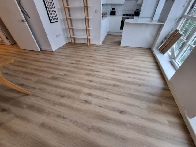 Amtico Signature Cornish Oak Installation In Marylebone
