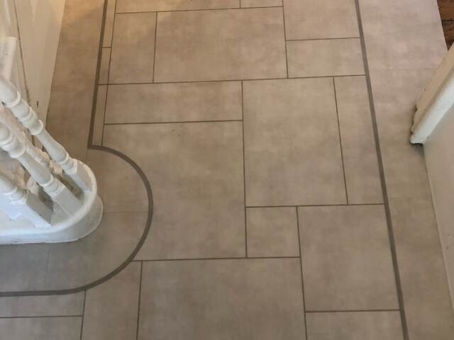 Amtico Signature Stucco Quartz Installation In Shepherds Bush