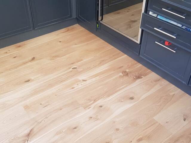 Staki Oak Natural Oil Installation In Acton