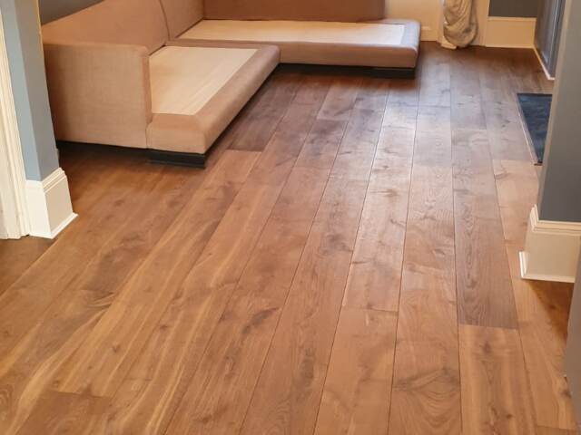 Staki Smoked & Oiled Installation In Paddington