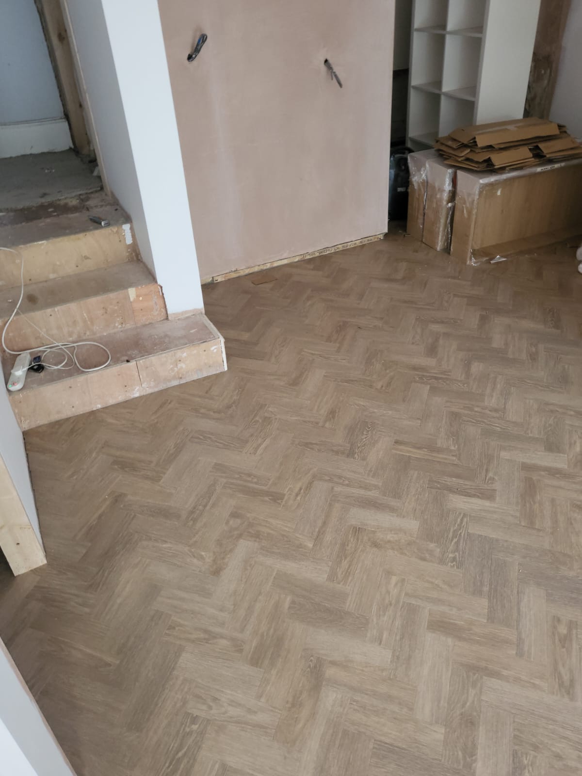 Amtico Form Fawn Oak Installation In Mayfair-1