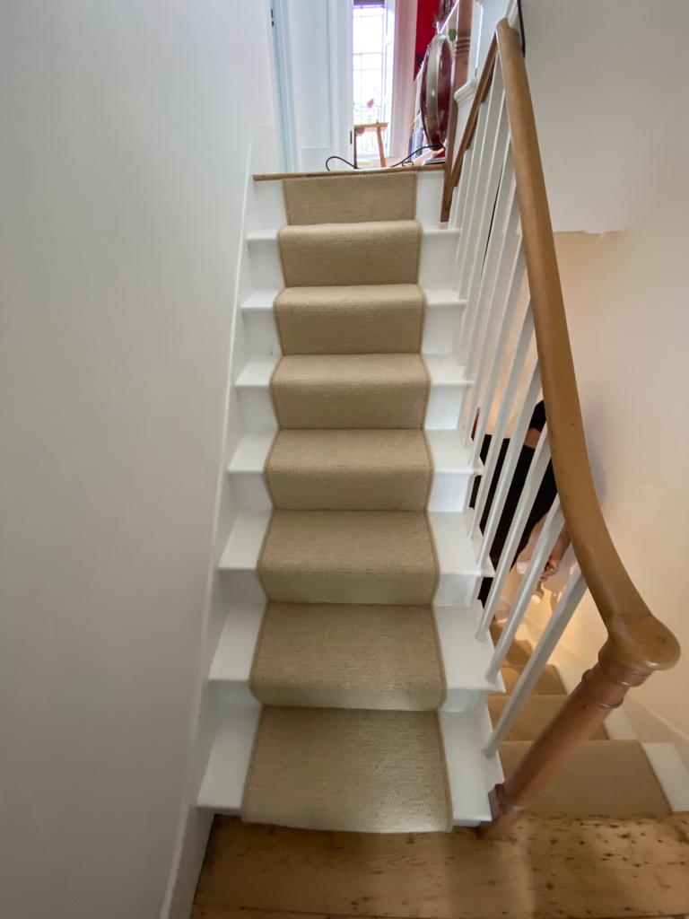 Clarendon Carpets Eton Stone Fitting In Canary Wharf-0