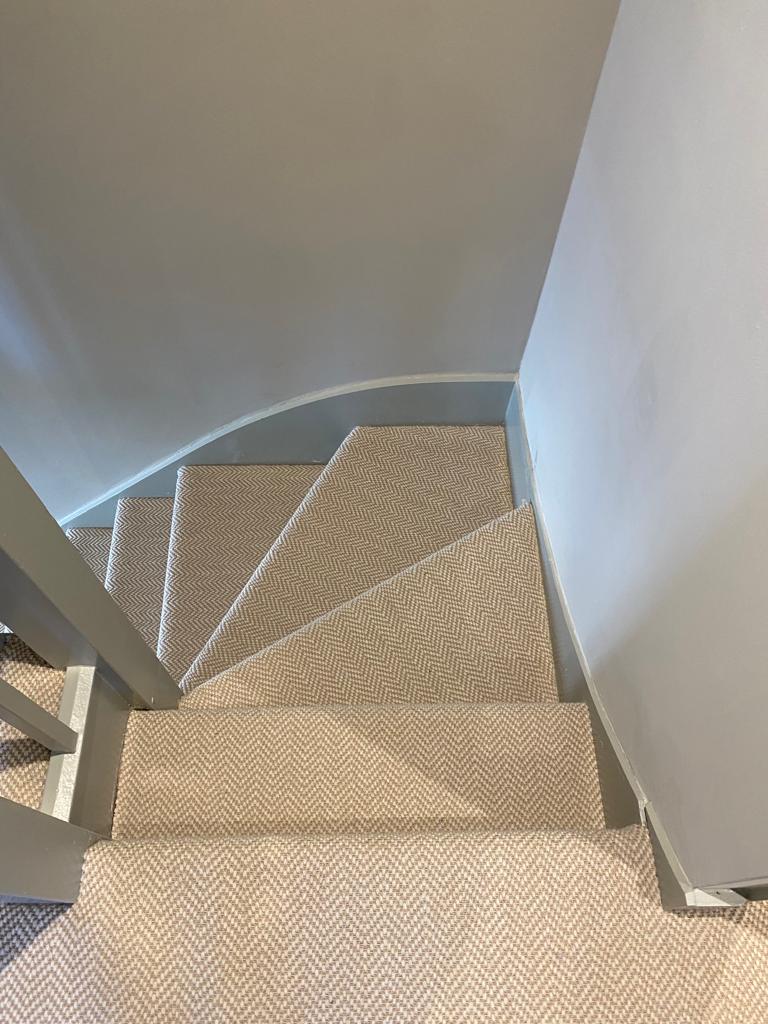 Likewise London Country Classics Herringbone Chalk 2122 Installation In Camden-2