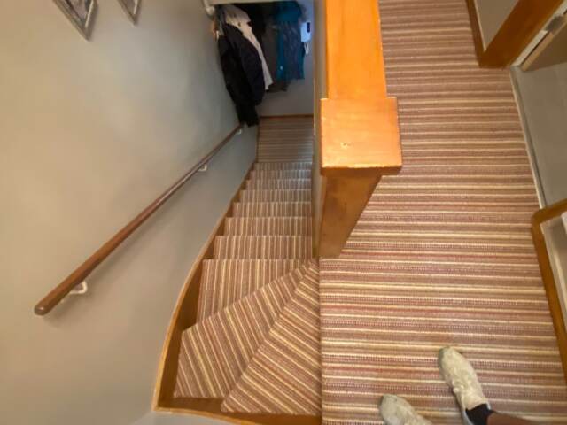 Telenzo Carpets Barbican Candy Cane Installation In Paddington