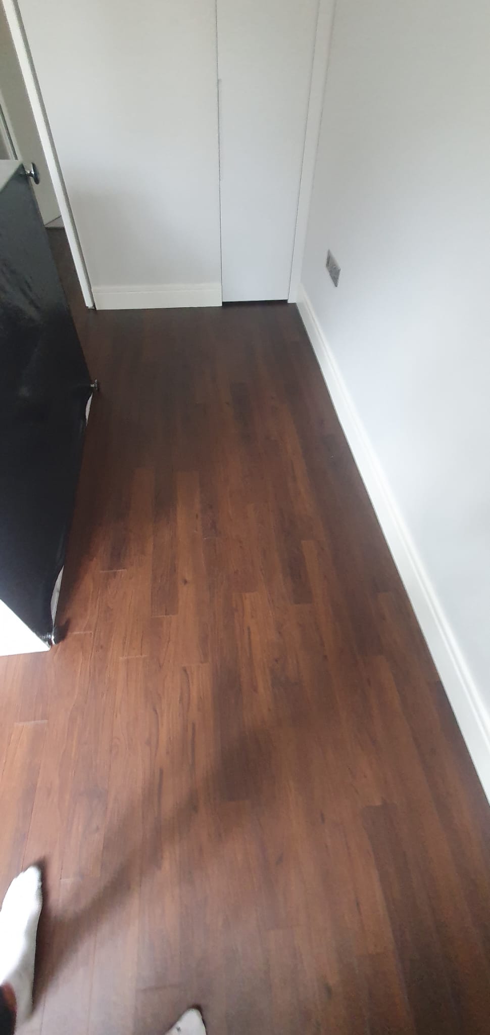 Amtico Spacia Black Walnut installation in Ealing-2