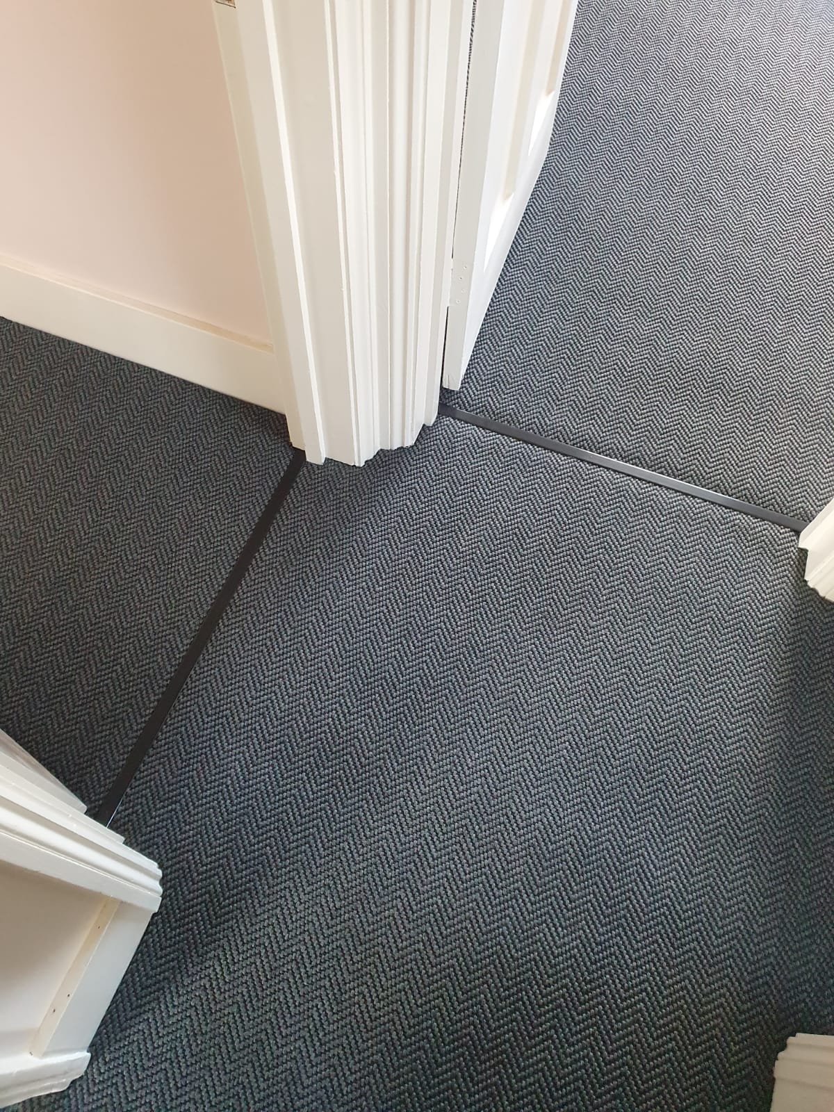 Grey Carpet installation in Barnes-2