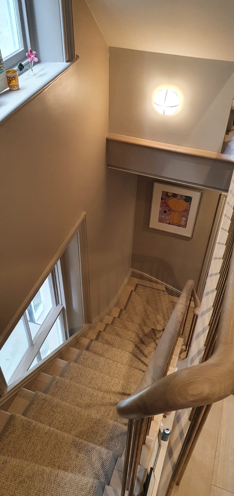 Sisal Carpet installation in Docklands-1