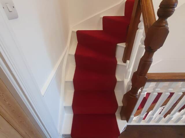 Westex Flooring Exquisite Velvet Ruby installation in Balham
