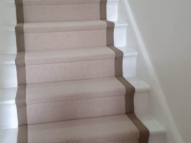 Cormar Carpets Avebury Westbury Cord Installation in Canary Wharf