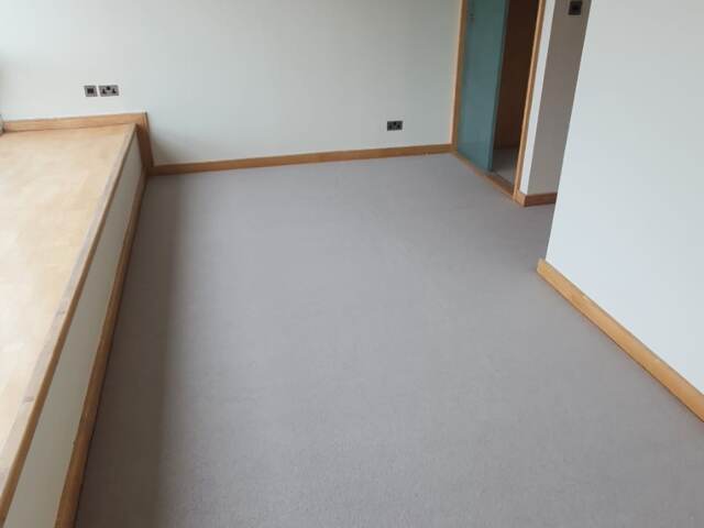 Crucial Trading Grace Blue Carpet Installation in Balham