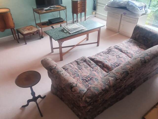 Hugh Mackay Carpets Deco Plains Sea Salt installation in Ealing