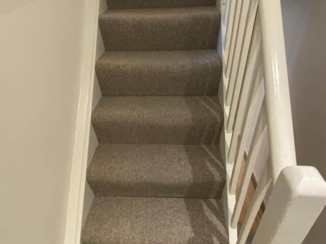 Kersaint Cobb Country Herbs Basil Carpet Installation in Docklands