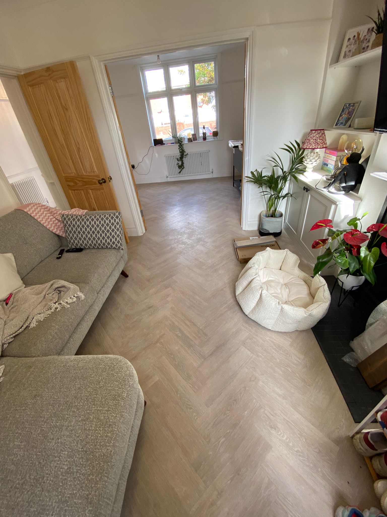 Amtico Form Large Parquet installation in Hampstead-2