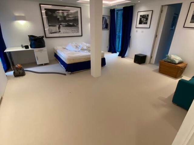 Hammer Carpets Copenhagen 118-02 installation in Battersea