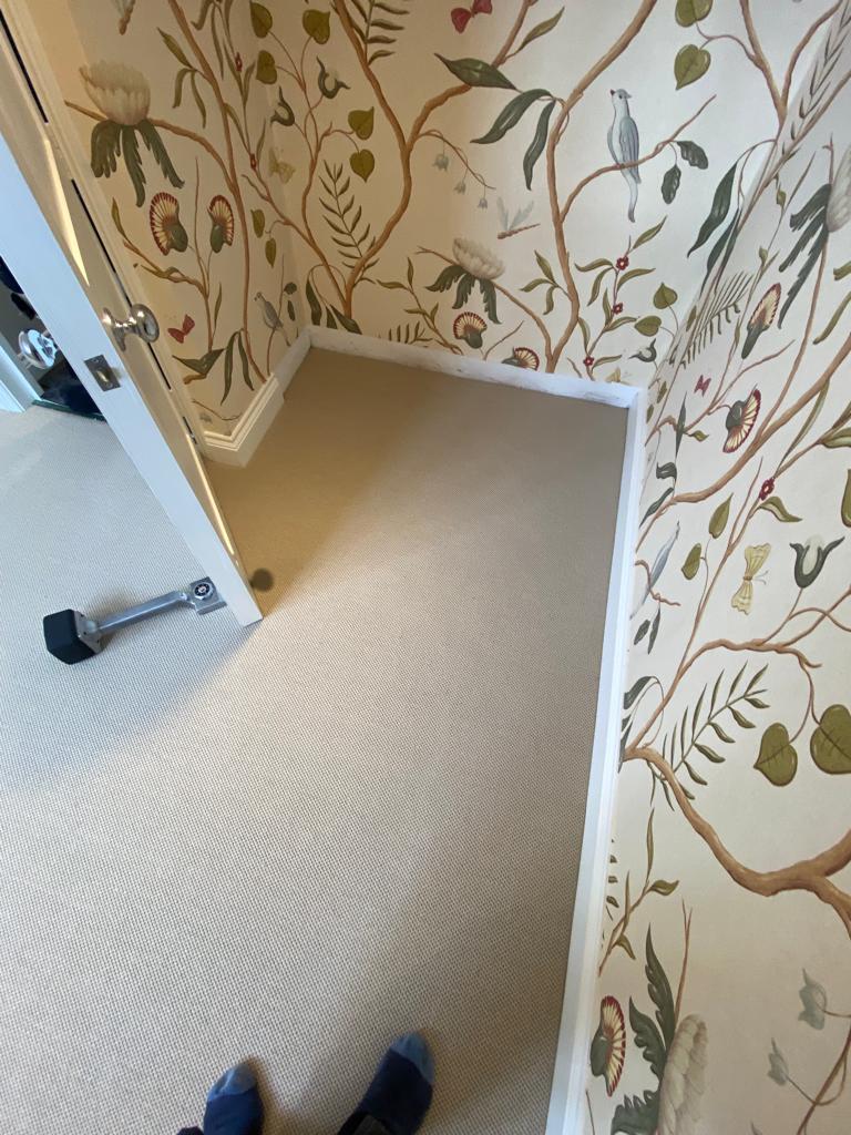 Likewise London Designer Weave carpet installation in Fulham-1