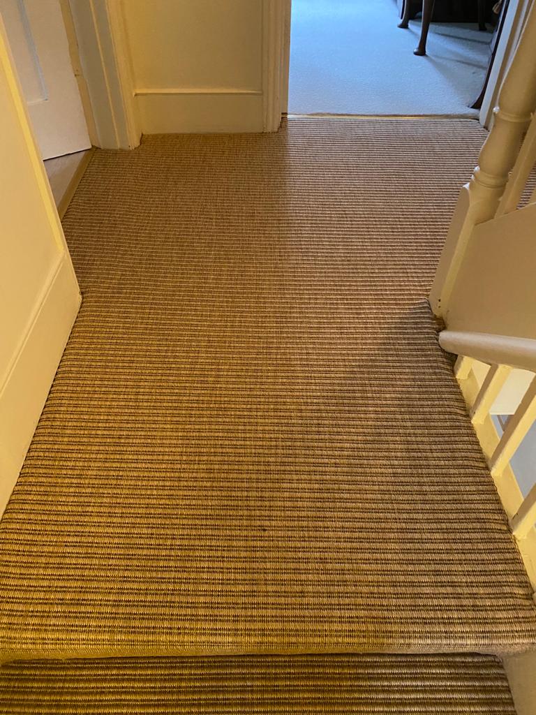Unnatural Flooring New England Newport carpet installation in St John's Wood-0