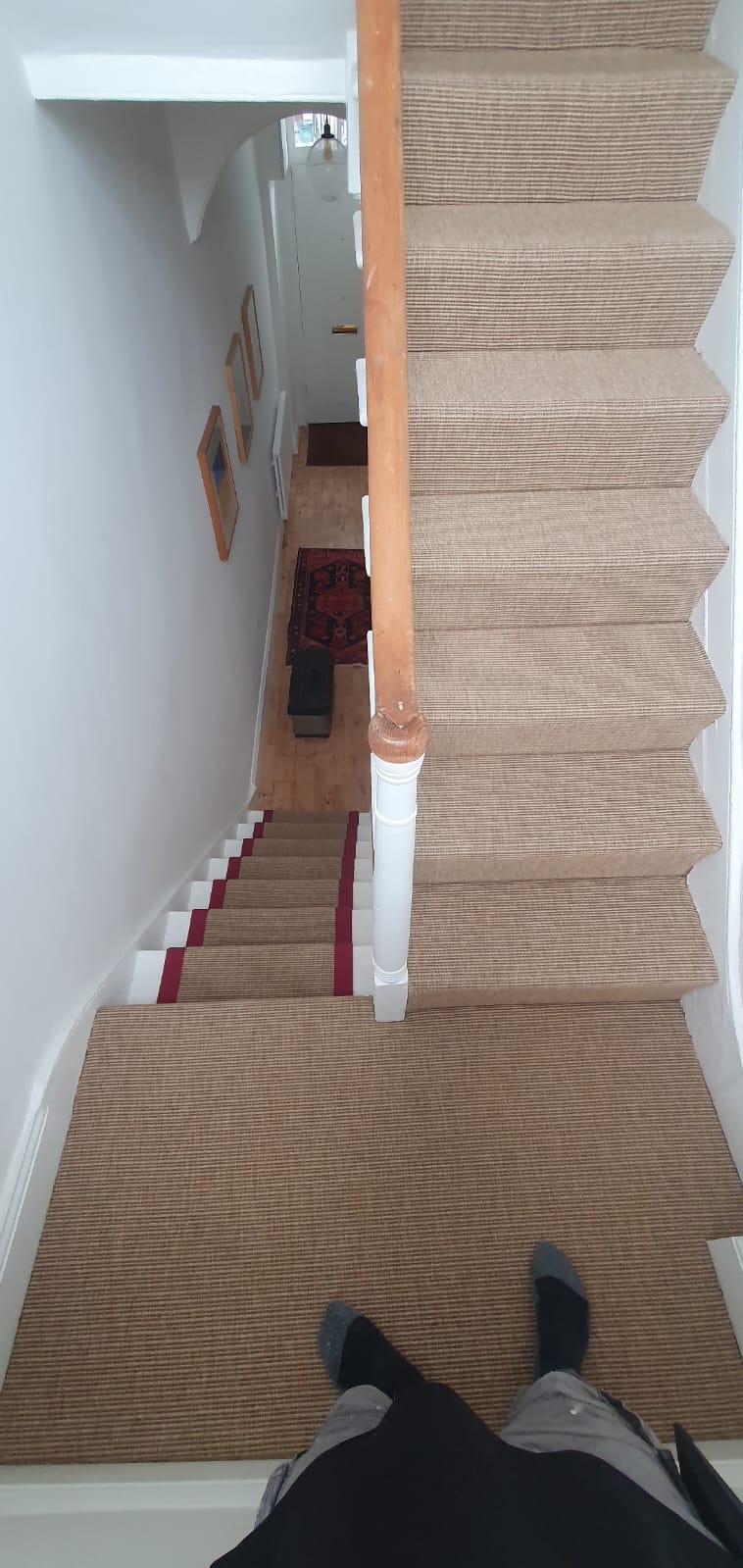 Unnatural Flooring New England Stanford NE6003 carpet installation in Chiswick-1