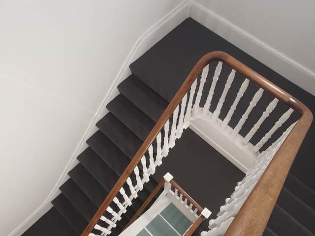 Clarendon Carpets Mayfair Urban installation in Canary Wharf