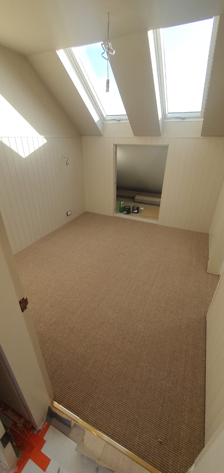 Crucial Trading Big Boucle Accents Antique Gold E659 carpet installation in Marylebone-0