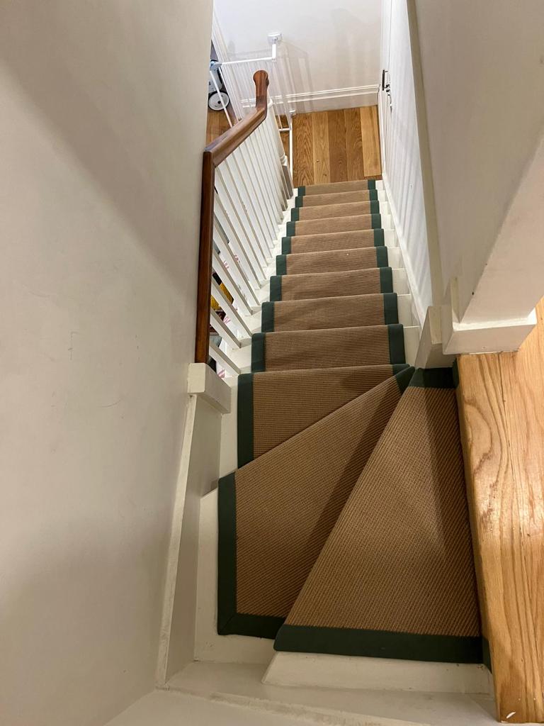 Kersaint Cobb Jute Medium Boucle carpet installation in Chelsea-2