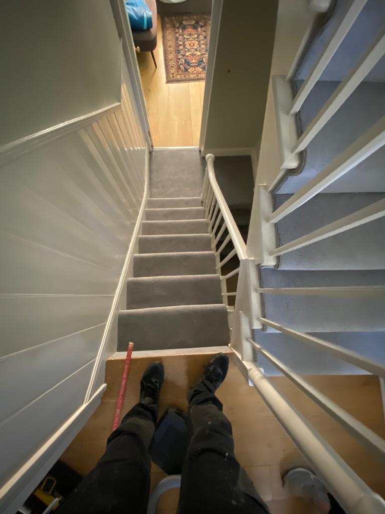 Westex Flooring Ultima Twist Major Gull carpet installation in Southwark-1